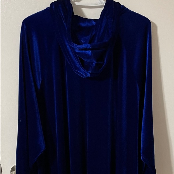 Joan Rivers 90’s Royal Blue Robe Size 3XP - Picture 10 of 11